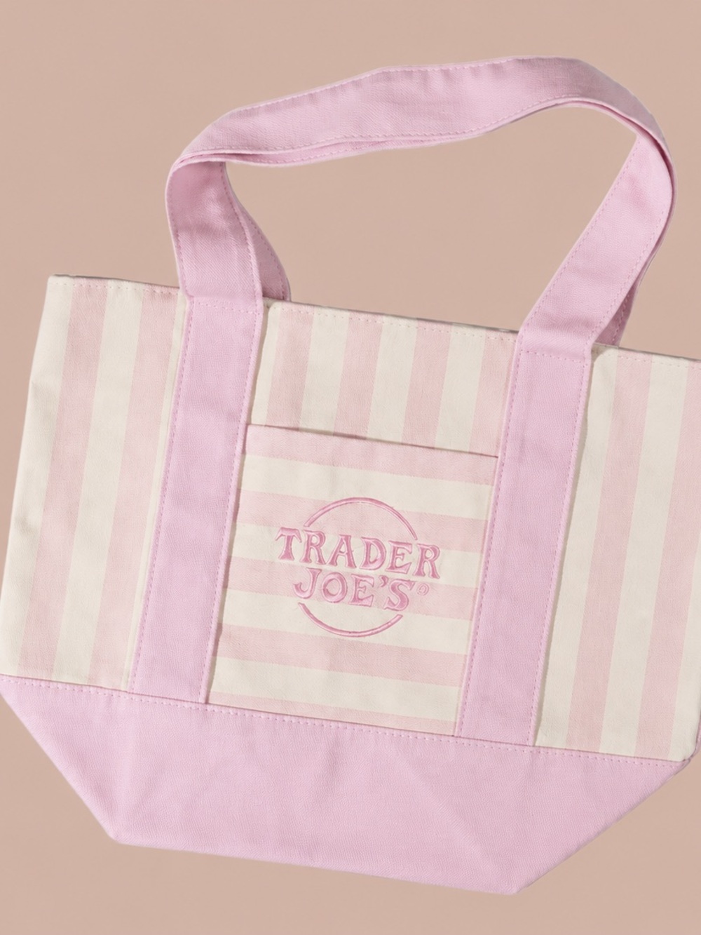 Trader Joe’s - Pastel Pink Mini Tote Bag